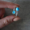 mood ring silver mood ring with turquoise stone