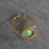 MOOD RING gold mood ring