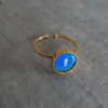 MOOD RING gold mood ring