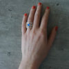 AMIRA SITE 1 silver handmade mood ring