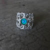 MOOD RING silver statement mood ring