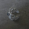 MOOD RING silver statement mood ring