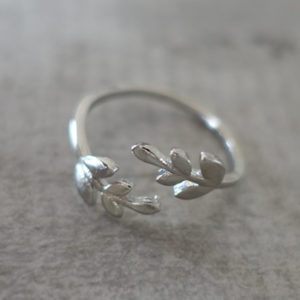 Silver handmade ring
