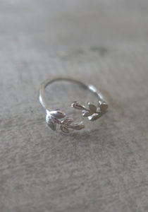 Silver handmade ring