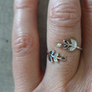 Silver handmade ring