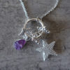 AMETHYST 2 amethyst necklace