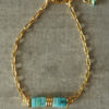 TURQUOISE AND GOLD BRACELET 1