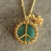 PEACE AND LOVE TURQUOISE 2