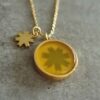 SITE CITRIN FLOWER NECKLACE 4