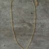 SITE GOLD ONYX STAR NECKLACE 1