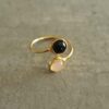 YIN YANG GOLD AND ONYX RING 1