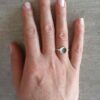 LUNA LABRADORITE FLAT RING 3
