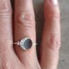 LUNA LABRADORITE FLAT RING 4