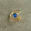 gold flower mood ring 1