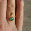 gold heart mood ring 5