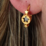 onyx star earring 1