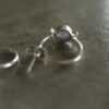 LABRADORITE AND SILVER EARRINGS 3 LABRADORITE AND SILVER EARRINGS 3